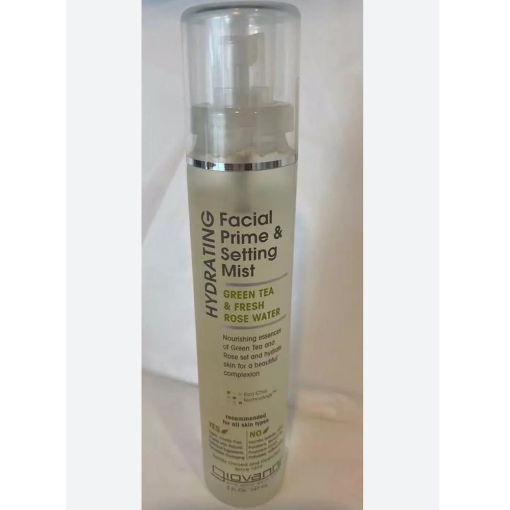 GIOVANNI Hydrating Facial Prime & Setting Mist - Setting Spray 5fl oz